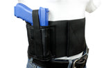 Extra Wide Leather Belly Band Holster