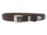 Fancy Basketweave Ranger Belt