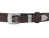 Fancy Basketweave Ranger Belt