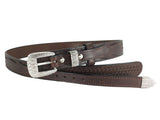 Fancy Basketweave Ranger Belt