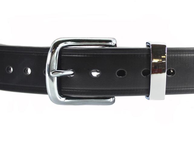 SuperBio® Dress Belt : Indestructible Belt with Silver Hardware 1.25"