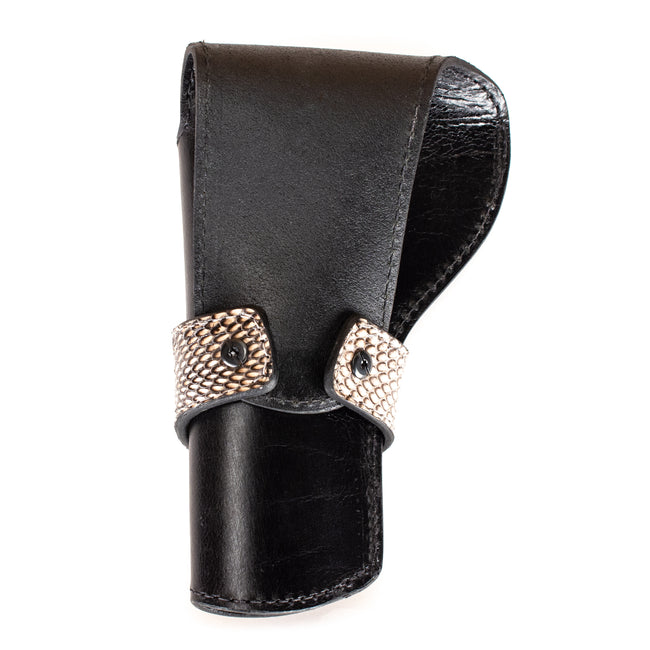 Cobra Head Banded Western Revolver Holster