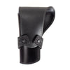 Black Elephant Banded Western Revolver Holster