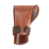 Brown Elephant Banded Western Revolver Holster