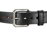 Dual Layer Stitched Horse Hide Leather Gun Belt