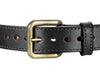 Extra Thick Stitched Horse Hide Belt - 1.5