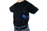 ONE GUN TWO MAG SHOULDER HOLSTER CONCEALMENT T-SHIRT